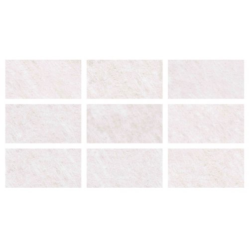 33x66cm Natural Seri Snow White Mix 9 face Porselen Karo