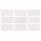 33x66cm Natural Seri Snow White Mix 9 face Porselen Karo