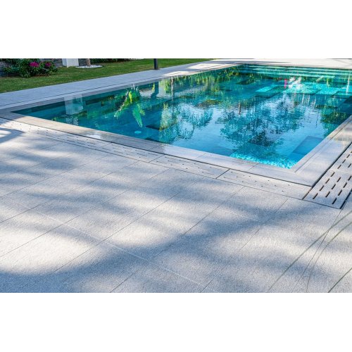 33x66cm Natural Seri Pool Garden Cement Gri Porselen Karo