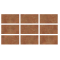 33x66cm Natural Seri Pool Garden Cotto Mix 18 face Porselen Karo