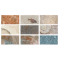 33x66cm Natural Seri Fosil Mix Porselen Karo