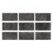 33x66cm Natural Seri Pool Garden Antracite Mix 9 face Porselen Karo