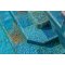 33x66cm Natural Seri Pool Mix 18 face Porselen Karo