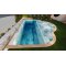 33x66cm Natural Seri Sera Stone Mix 9 face Porselen Karo