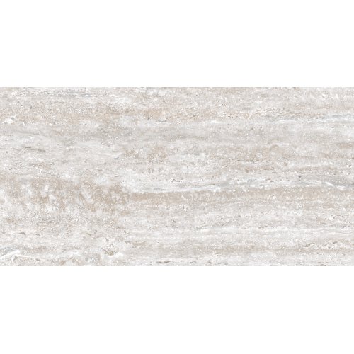 33x66cm Natural Seri Silver Traverten Mix 9 face Porselen Karo