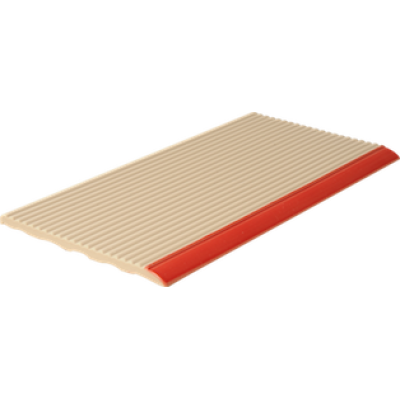 Havuz Kaymaz Çizgili Merdiven Kırmızı 12x25cm