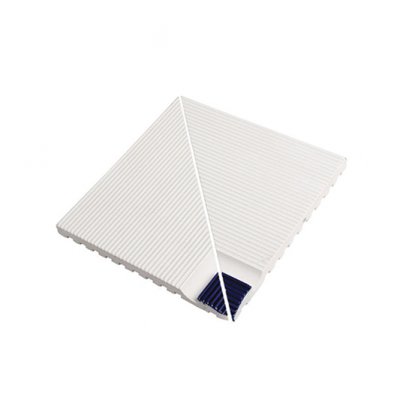 Havuz Tutamak Çizgili 25x25cm İç Köşe Kobalt