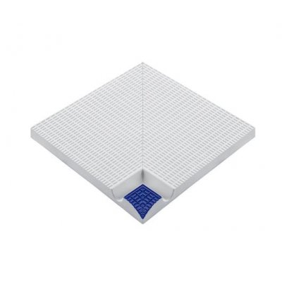 Havuz Tutamak Pötükare Kobalt İç Köşe 24,5x24,5cm